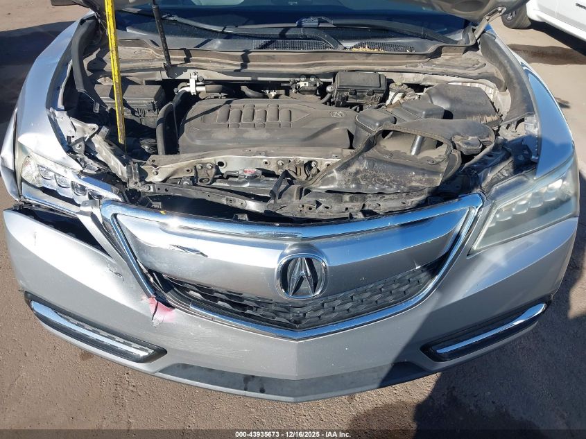 2014 Acura Mdx VIN: 5FRYD4H28EB024333 Lot: 43935673