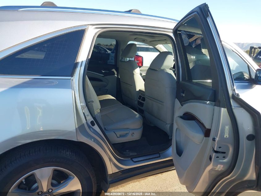 2014 Acura Mdx VIN: 5FRYD4H28EB024333 Lot: 43935673