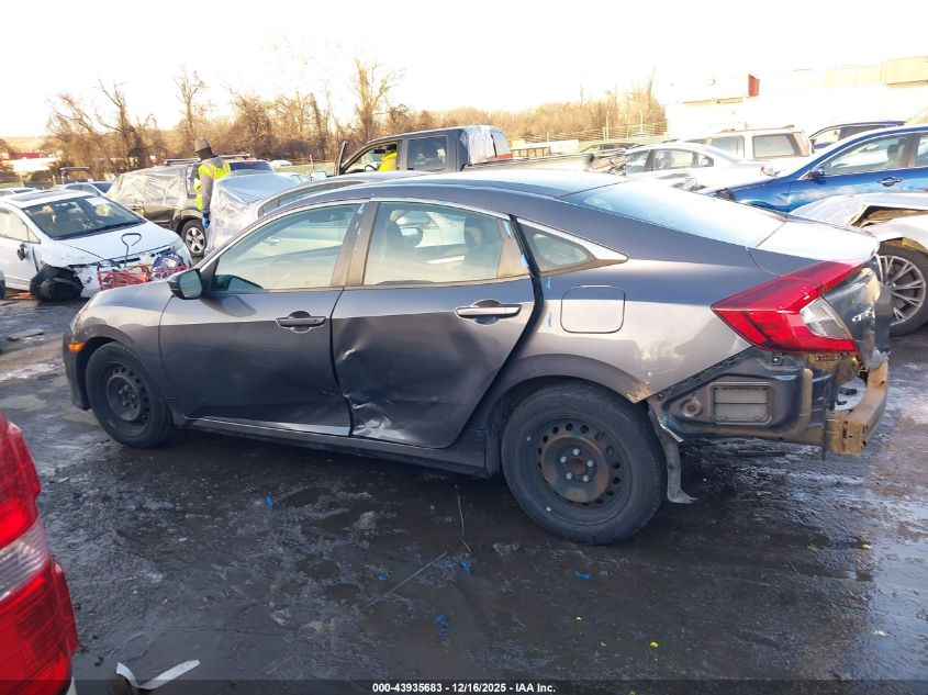 2016 Honda Civic Lx VIN: 19XFC2F58GE250880 Lot: 43935683