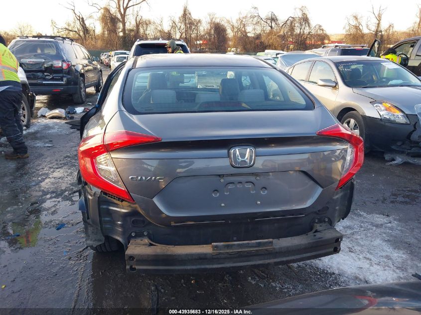 2016 Honda Civic Lx VIN: 19XFC2F58GE250880 Lot: 43935683