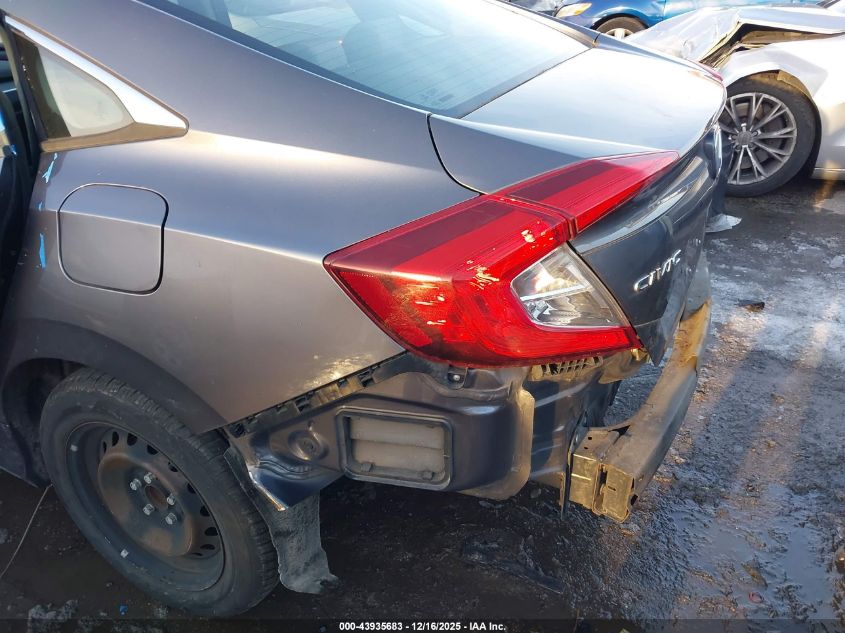 2016 Honda Civic Lx VIN: 19XFC2F58GE250880 Lot: 43935683