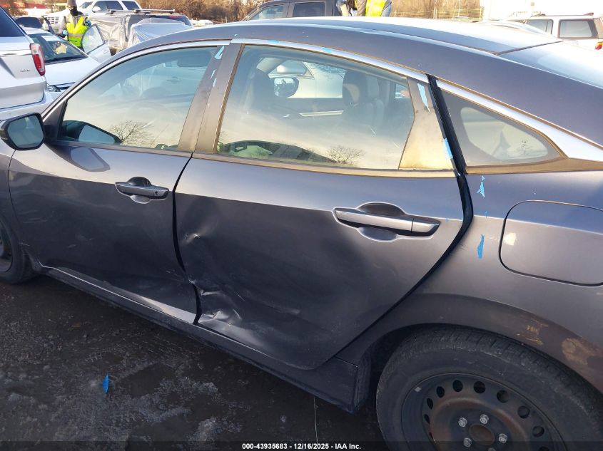 2016 Honda Civic Lx VIN: 19XFC2F58GE250880 Lot: 43935683