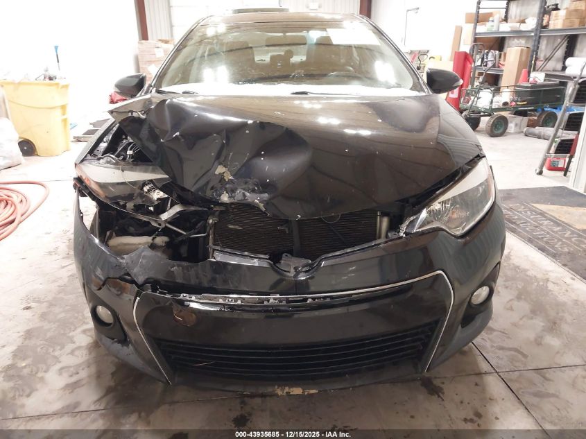 2015 Toyota Corolla S Plus VIN: 2T1BURHE0FC345545 Lot: 43935685