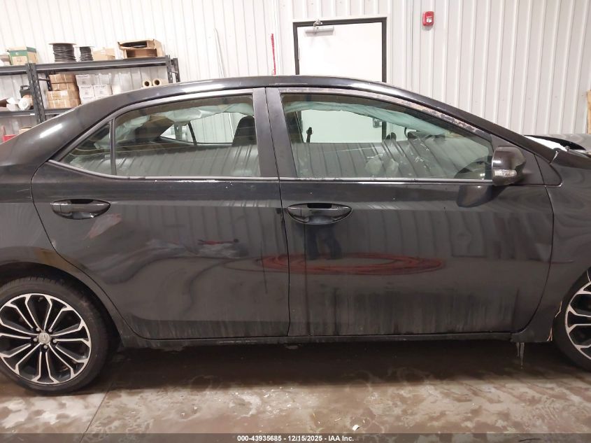 2015 Toyota Corolla S Plus VIN: 2T1BURHE0FC345545 Lot: 43935685
