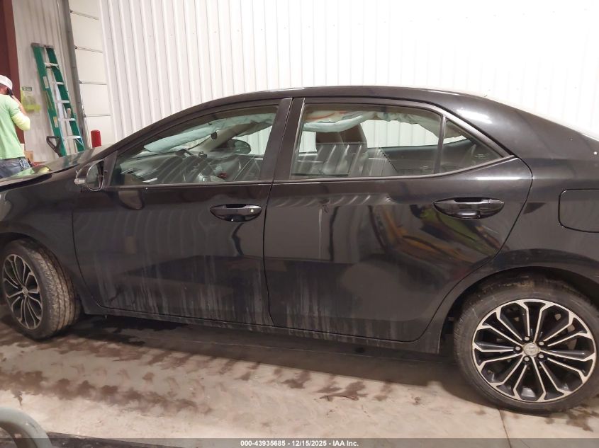 2015 Toyota Corolla S Plus VIN: 2T1BURHE0FC345545 Lot: 43935685