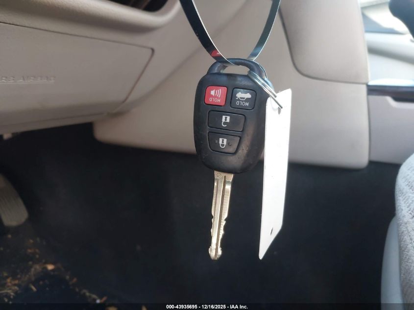 2012 Toyota Camry Le VIN: 4T4BF1FK6CR267163 Lot: 43935695