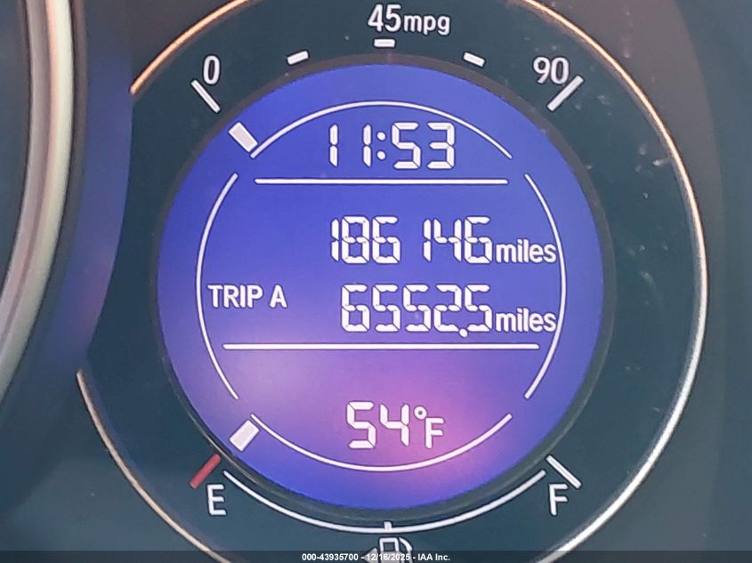 2016 Honda Fit Ex VIN: JHMGK5H76GX032846 Lot: 43935700