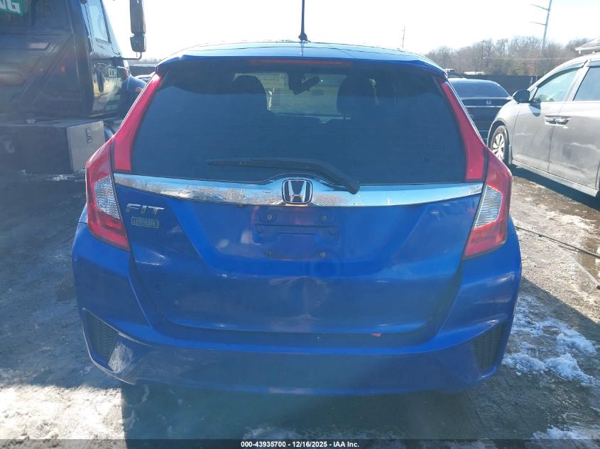 2016 Honda Fit Ex VIN: JHMGK5H76GX032846 Lot: 43935700