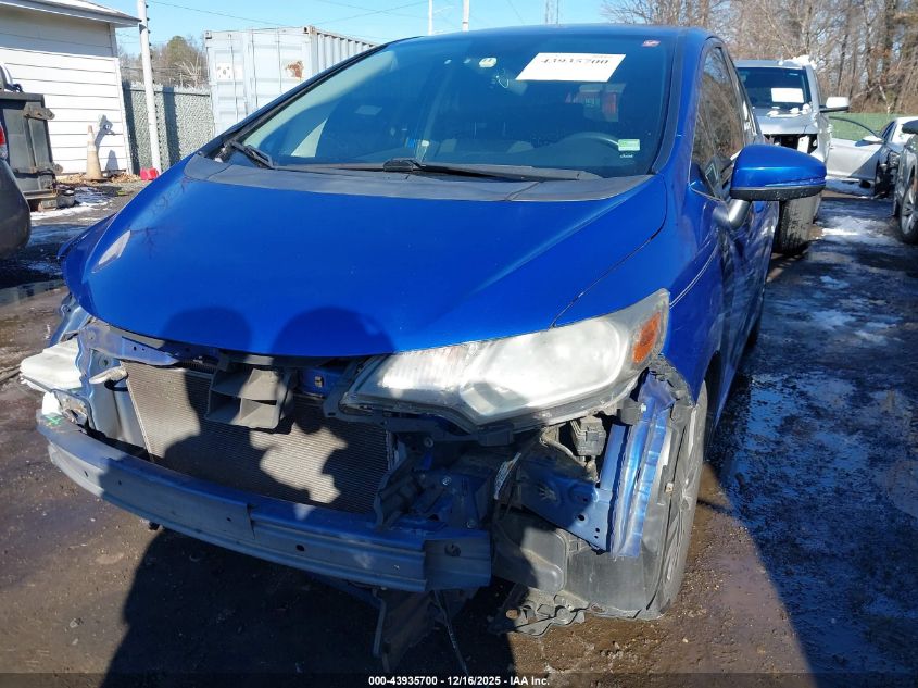 2016 Honda Fit Ex VIN: JHMGK5H76GX032846 Lot: 43935700