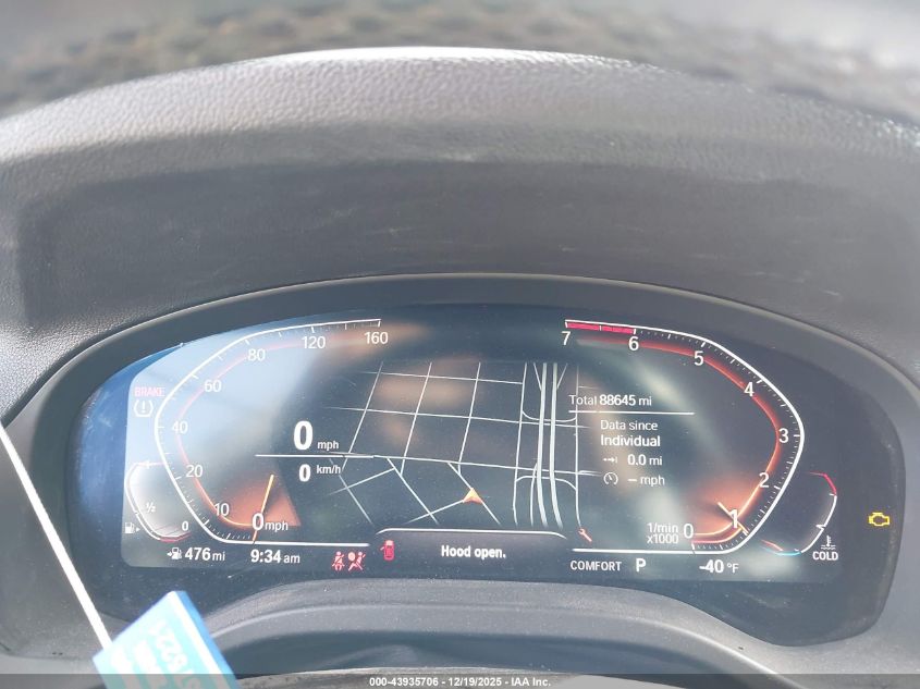 2020 BMW X3 Sdrive30I VIN: 5UXTY3C01LLE55253 Lot: 43935706