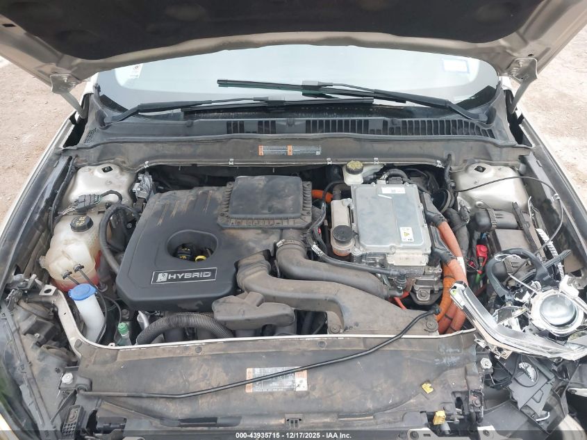 2017 Ford Fusion Hybrid Se VIN: 3FA6P0LU9HR349776 Lot: 43935715