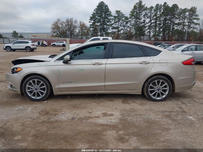 2017 Ford Fusion Hybrid Se VIN: 3FA6P0LU9HR349776 Lot: 43935715