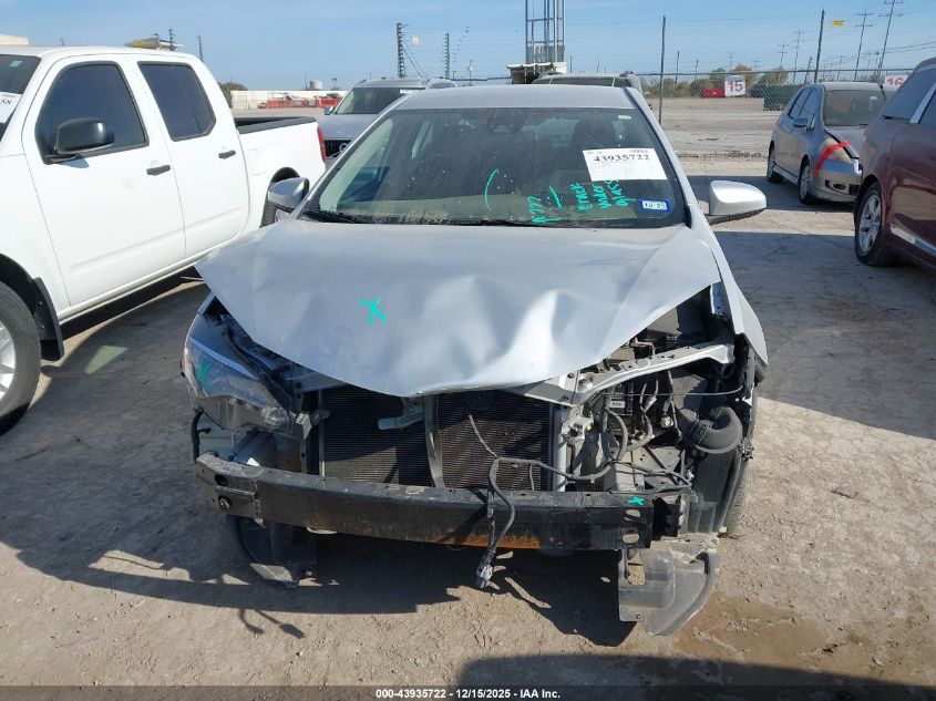 2018 Toyota Corolla Le VIN: 5YFBURHE9JP812292 Lot: 43935722