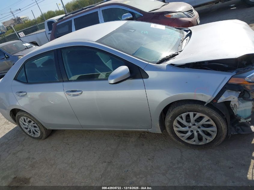 2018 Toyota Corolla Le VIN: 5YFBURHE9JP812292 Lot: 43935722