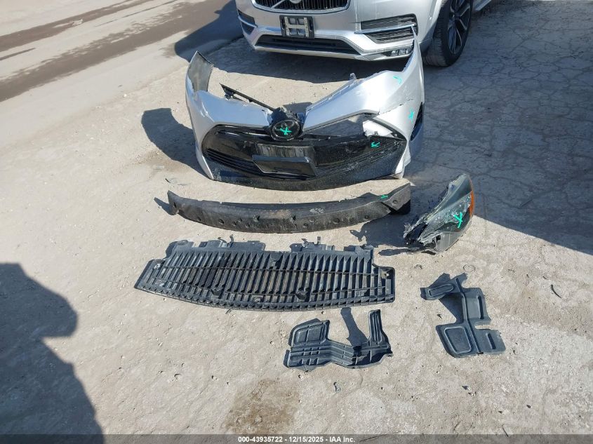 2018 Toyota Corolla Le VIN: 5YFBURHE9JP812292 Lot: 43935722