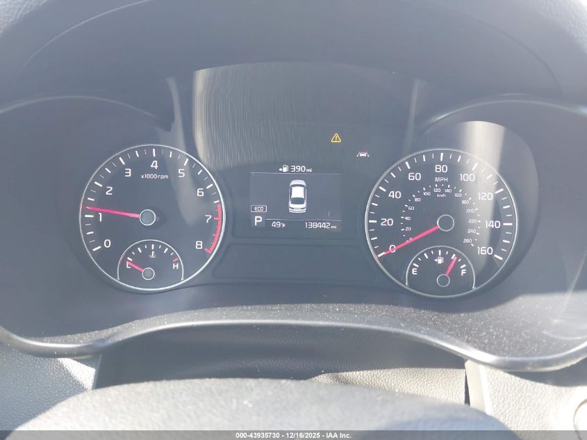 2019 Kia Optima S VIN: 5XXGT4L38KG286040 Lot: 43935730