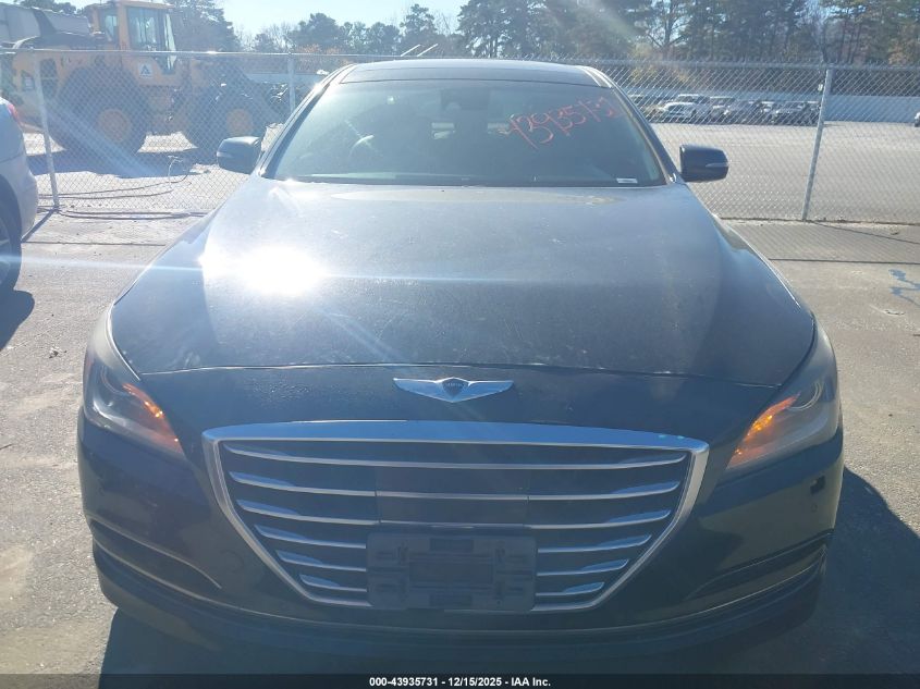 2015 Hyundai Genesis 3.8 VIN: KMHGN4JE6FU084209 Lot: 43935731