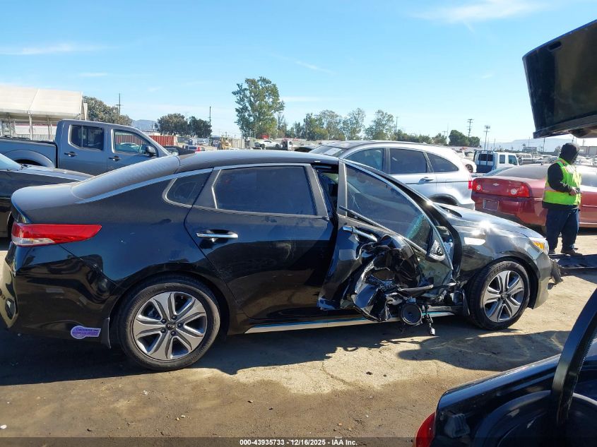2017 Kia Optima Plug-In Hybrid Ex VIN: KNAGV4LDXH5017356 Lot: 43935733