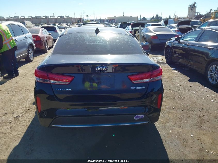 2017 Kia Optima Plug-In Hybrid Ex VIN: KNAGV4LDXH5017356 Lot: 43935733