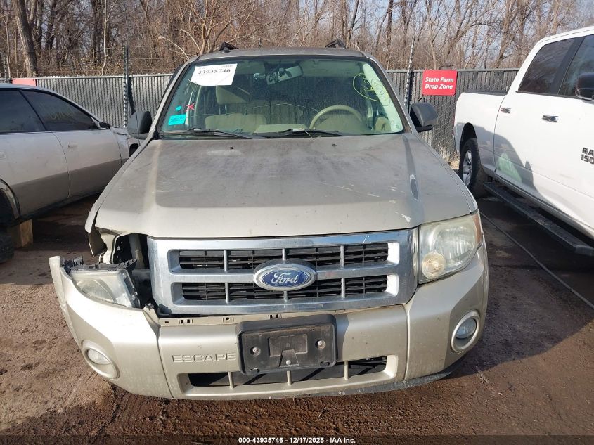 2010 Ford Escape Xlt VIN: 1FMCU0D74AKA85662 Lot: 43935746