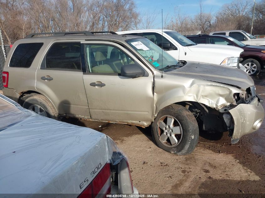 2010 Ford Escape Xlt VIN: 1FMCU0D74AKA85662 Lot: 43935746