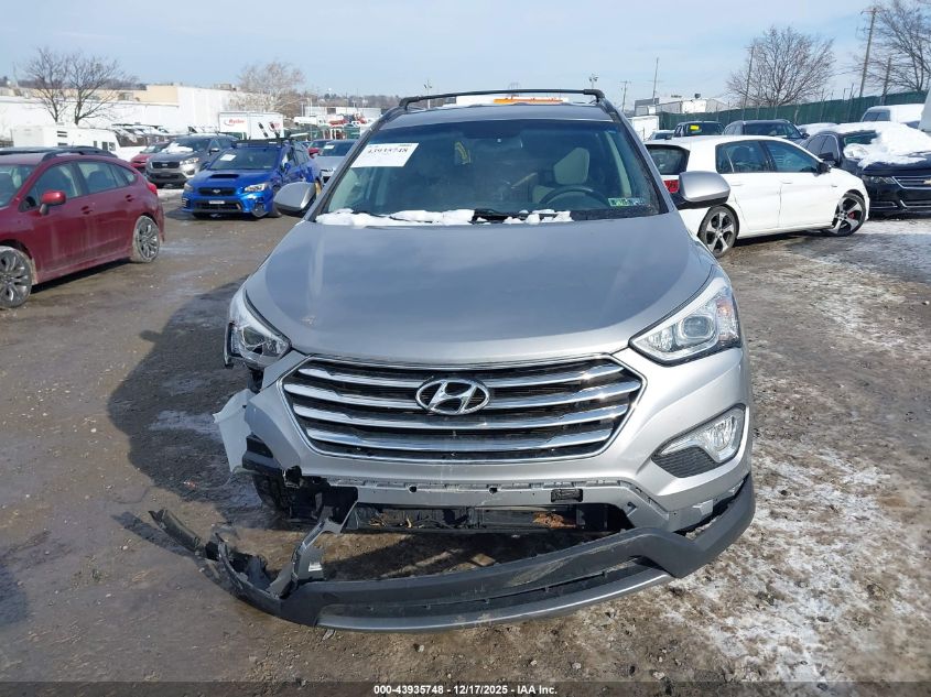 2016 Hyundai Santa Fe Se VIN: KM8SMDHF5GU161388 Lot: 43935748