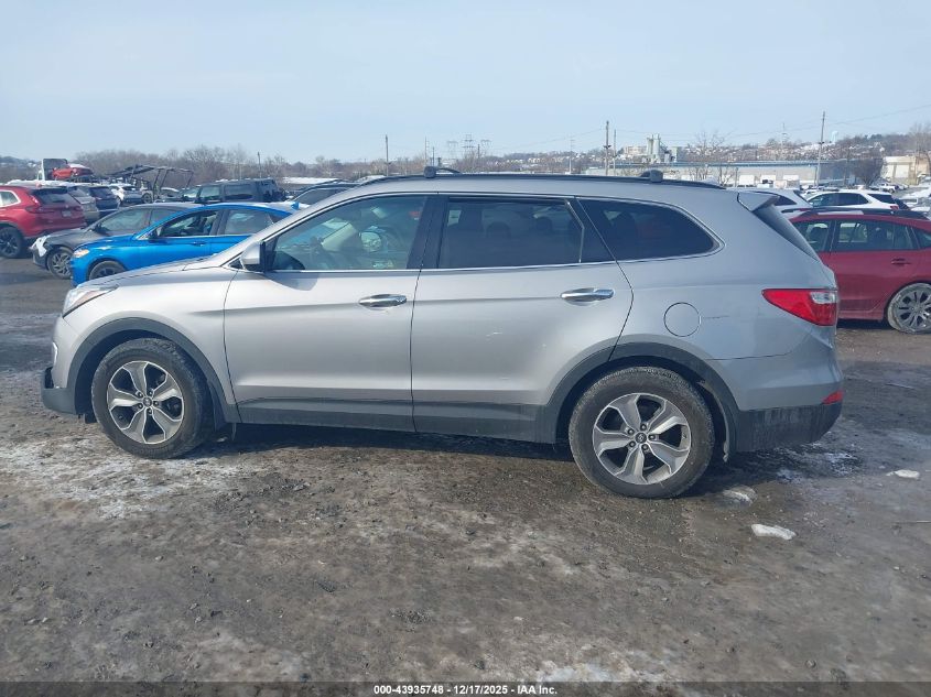 2016 Hyundai Santa Fe Se VIN: KM8SMDHF5GU161388 Lot: 43935748