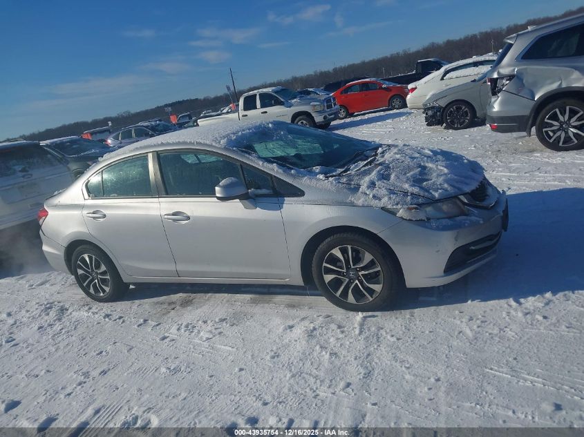 2013 Honda Civic Ex VIN: 19XFB2F83DE245272 Lot: 43935754