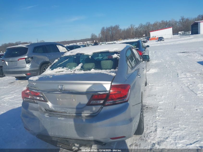 2013 Honda Civic Ex VIN: 19XFB2F83DE245272 Lot: 43935754