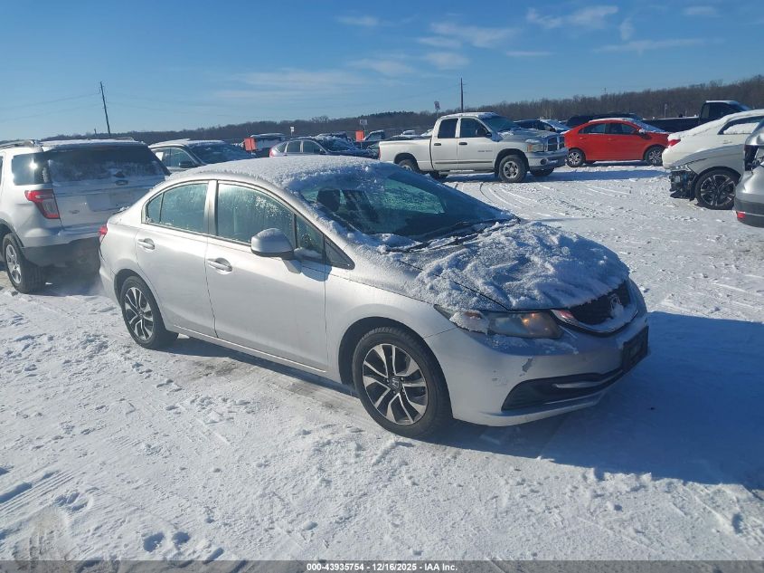 2013 Honda Civic Ex VIN: 19XFB2F83DE245272 Lot: 43935754