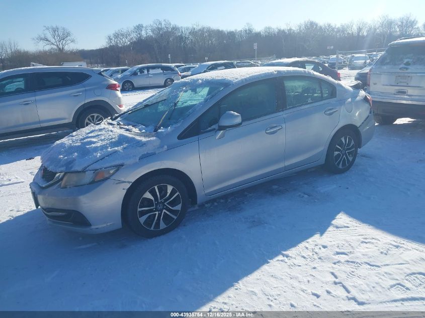 2013 Honda Civic Ex VIN: 19XFB2F83DE245272 Lot: 43935754