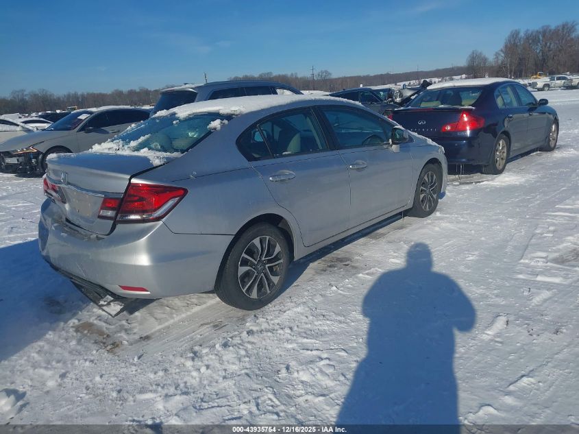 2013 Honda Civic Ex VIN: 19XFB2F83DE245272 Lot: 43935754