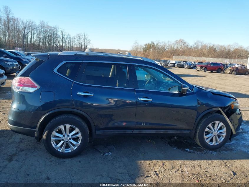 2015 Nissan Rogue Sv VIN: 5N1AT2MV7FC822570 Lot: 43935763