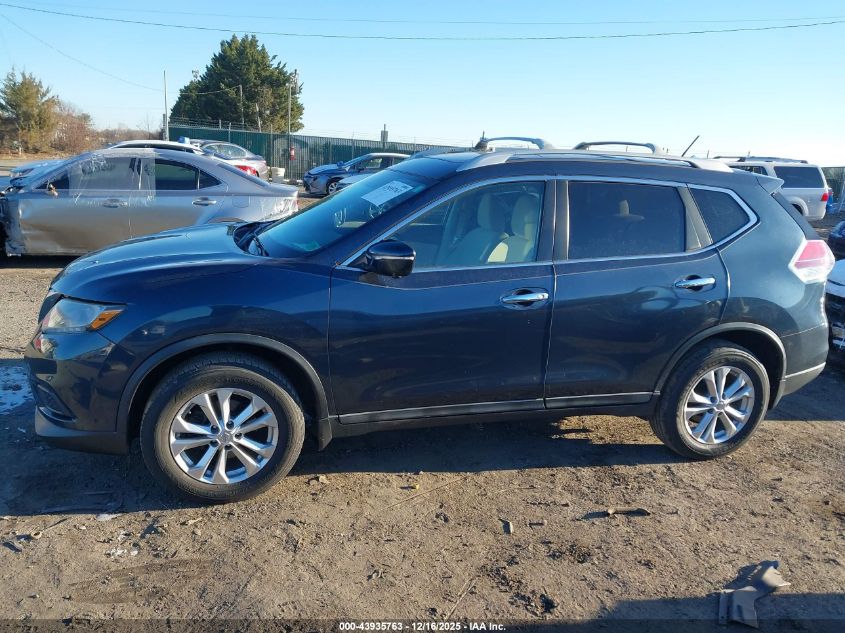 2015 Nissan Rogue Sv VIN: 5N1AT2MV7FC822570 Lot: 43935763