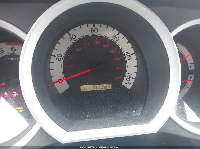 2013 Toyota Tacoma Prerunner V6 VIN: 5TFJU4GN6DX042140 Lot: 43935764