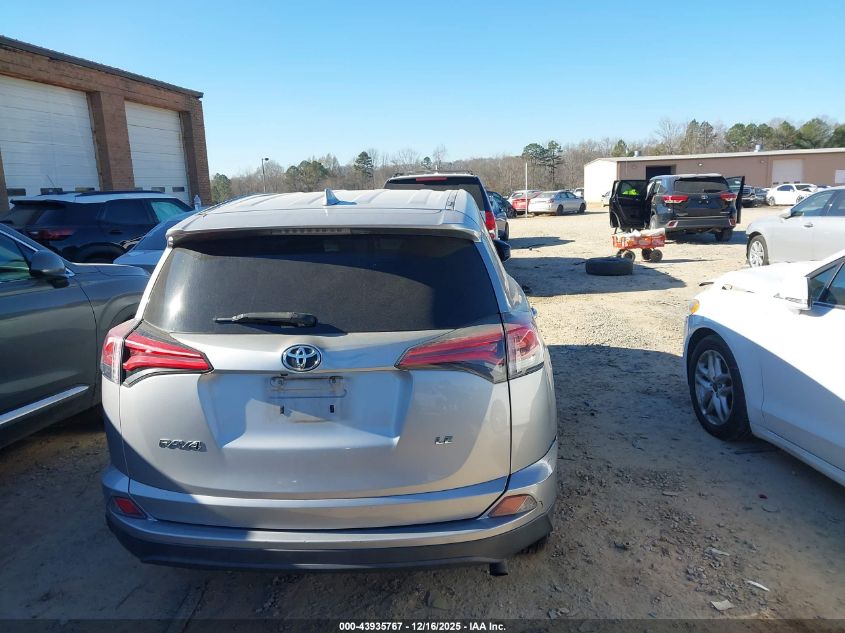2018 Toyota Rav4 Le VIN: 2T3ZFREV4JW406732 Lot: 43935767