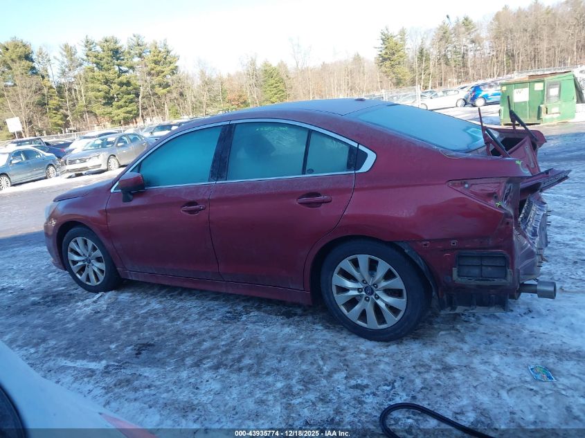 2015 Subaru Legacy 2.5I Premium VIN: 4S3BNAC68F3075892 Lot: 43935774