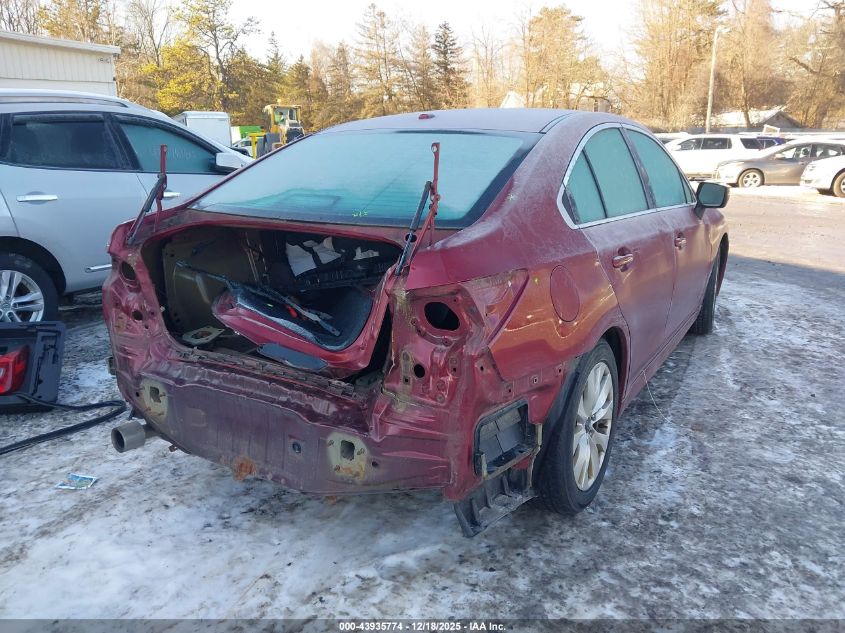 2015 Subaru Legacy 2.5I Premium VIN: 4S3BNAC68F3075892 Lot: 43935774