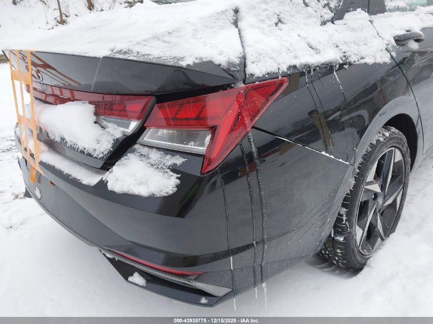 2021 Hyundai Elantra Sel VIN: 5NPLN4AG3MH043659 Lot: 43935775