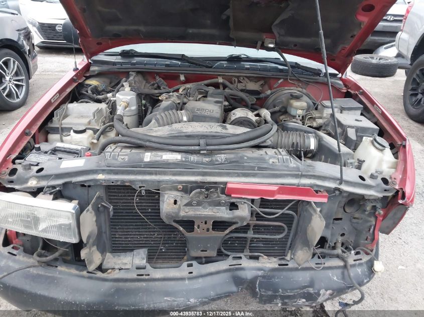 1998 Chevrolet S-10 Fleetside VIN: 1GCCS144XW8228804 Lot: 43935783