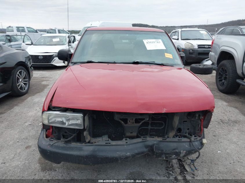 1998 Chevrolet S-10 Fleetside VIN: 1GCCS144XW8228804 Lot: 43935783