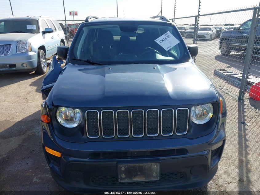 2020 Jeep Renegade Sport Fwd VIN: ZACNJAAB6LPL72480 Lot: 43935787