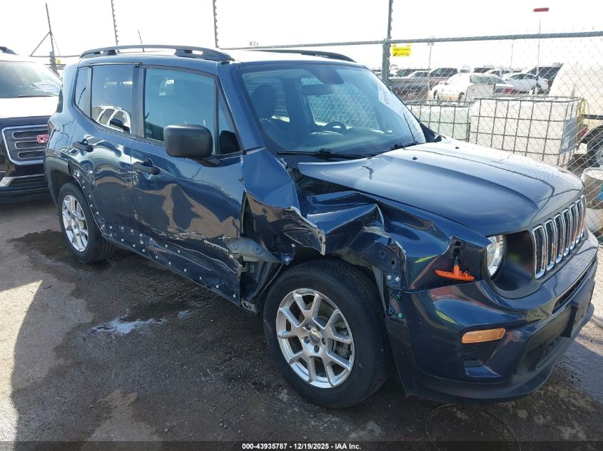 2020 Jeep Renegade Sport Fwd VIN: ZACNJAAB6LPL72480 Lot: 43935787