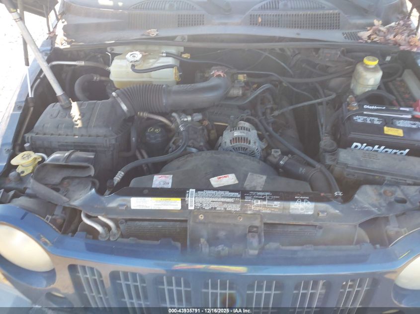 2005 Jeep Liberty Sport VIN: 1J4GL48K05W555628 Lot: 43935791