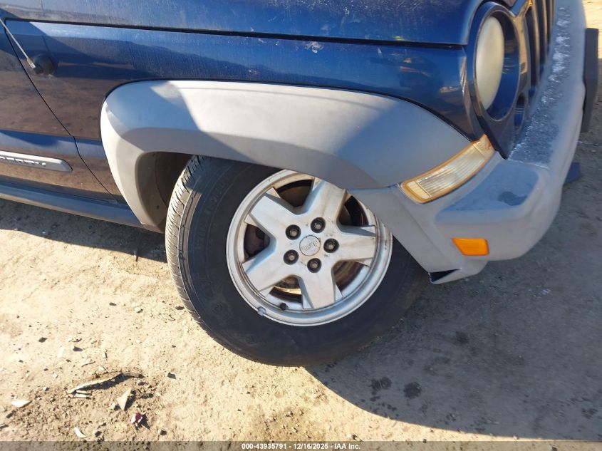 2005 Jeep Liberty Sport VIN: 1J4GL48K05W555628 Lot: 43935791