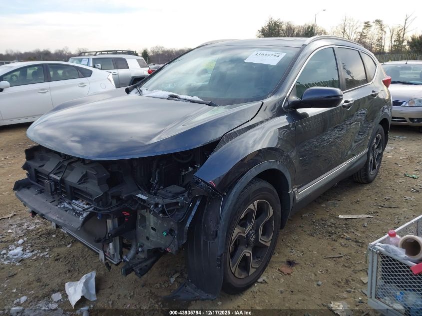 2019 Honda Cr-V Touring VIN: 7FARW2H91KE023753 Lot: 43935794