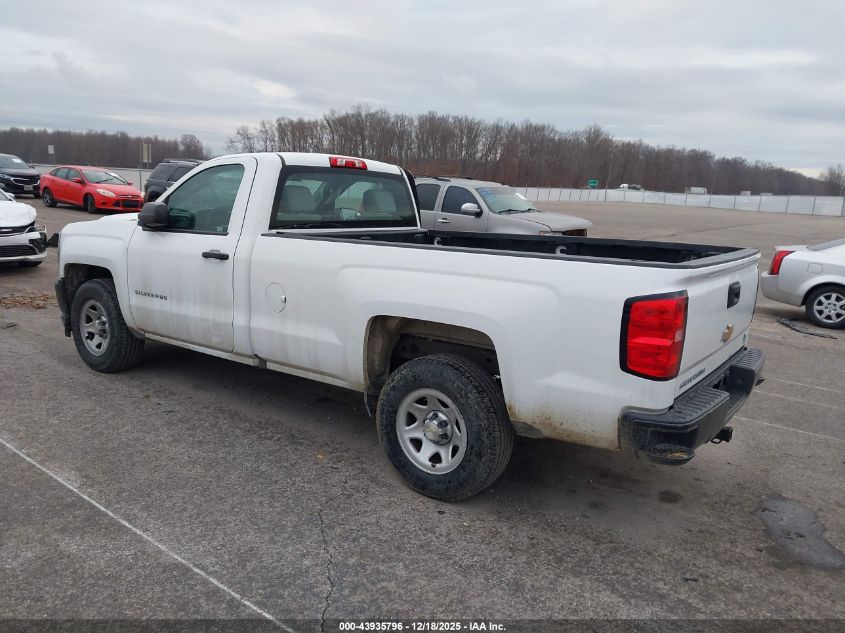 2018 Chevrolet Silverado 1500 Wt VIN: 1GCNCNEH6JZ364283 Lot: 43935796