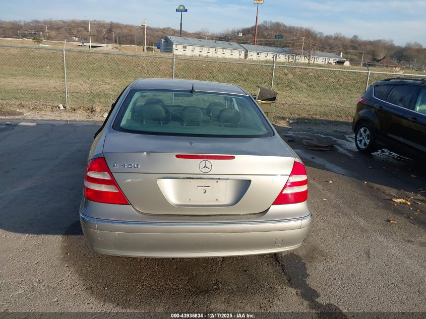 2003 Mercedes-Benz E 320 VIN: WDBUF65J43A168211 Lot: 43935834