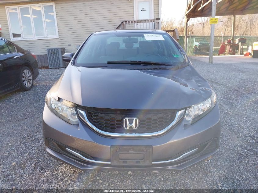 2015 Honda Civic Lx VIN: 19XFB2F54FE011070 Lot: 43935839