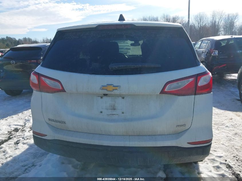 2021 Chevrolet Equinox Awd Ls VIN: 3GNAXSEV1MS108083 Lot: 43935844
